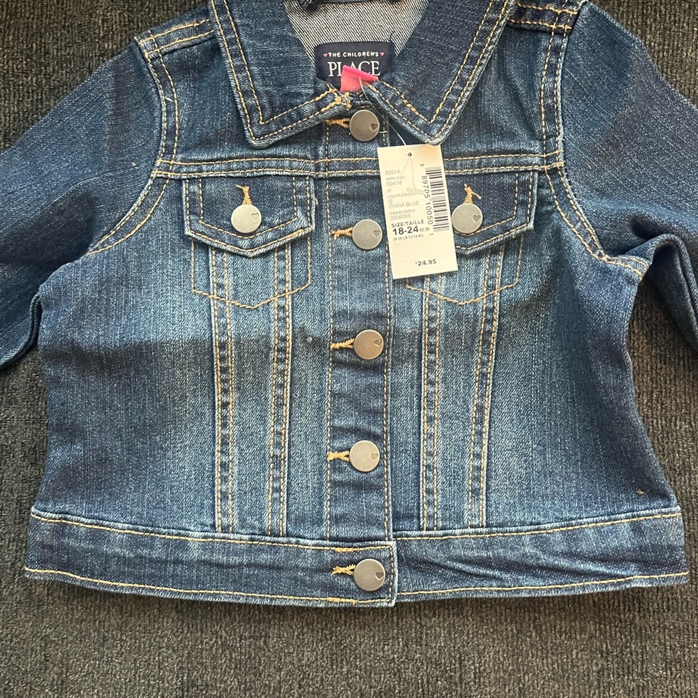 The Children's Place Blue Denim Jacket for Kids